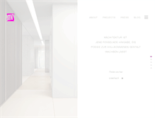 Tablet Screenshot of envyarchitecture.com